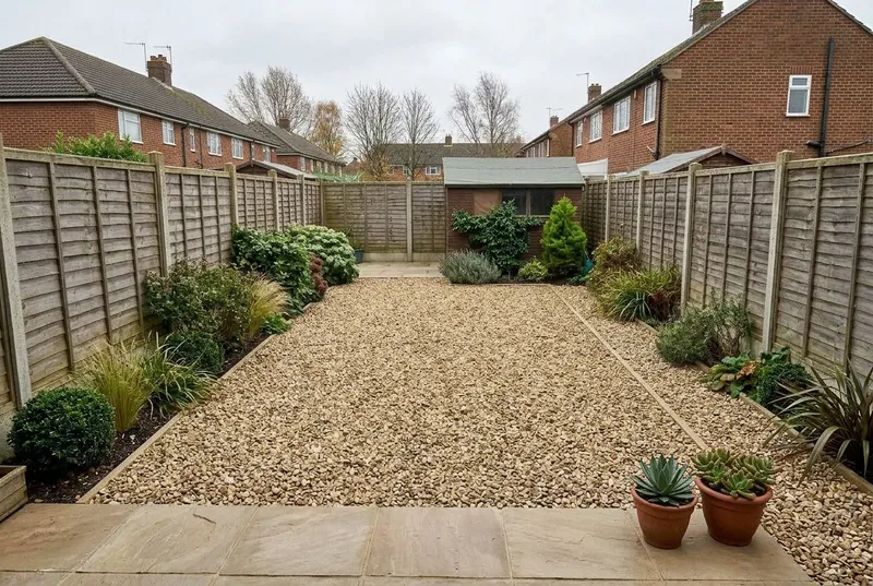Back Garden redesigned in the Low Maintenance garden style
