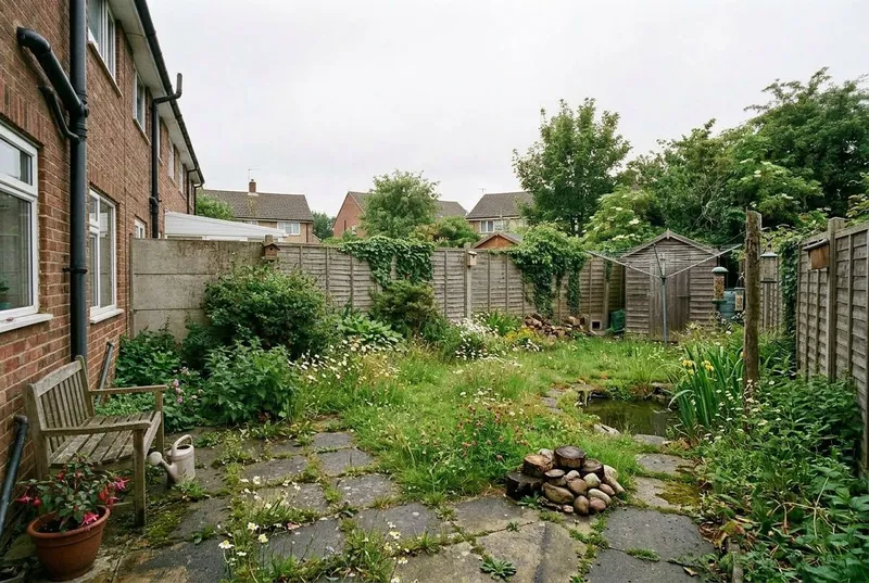 A garden redesigned in the Wildlife-Friendly garden style