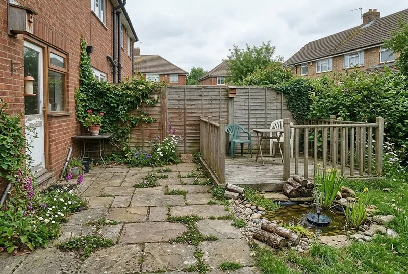 Patio & Decking redesigned in the Wildlife-Friendly garden style